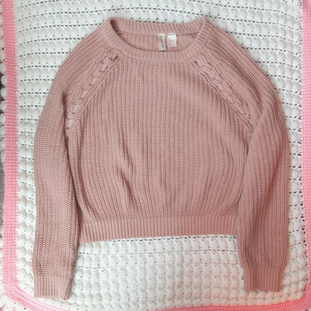 H&M Ribbon Knit Sweater